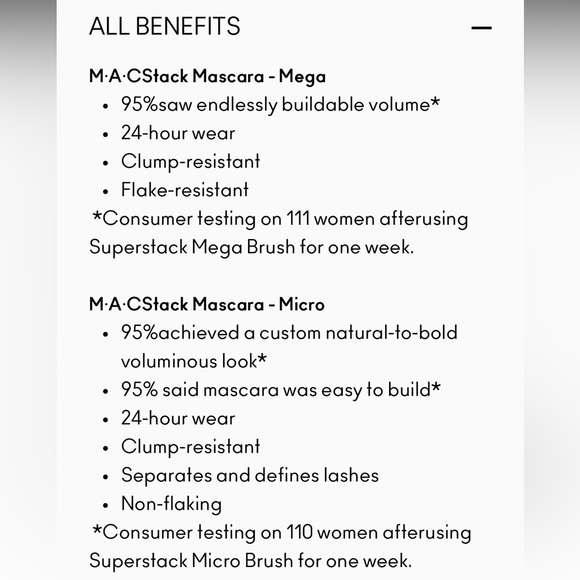 NWT MAC Stack Mascara SuperStack Mega Brush - Picture 4 of 8